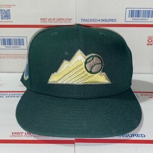 Colorado Rockies CUSTOM hat club fitted Cap New era 7 3/8 MLB baseball Denver CO
